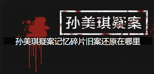 孙美琪疑案记忆碎片旧案还原在哪里