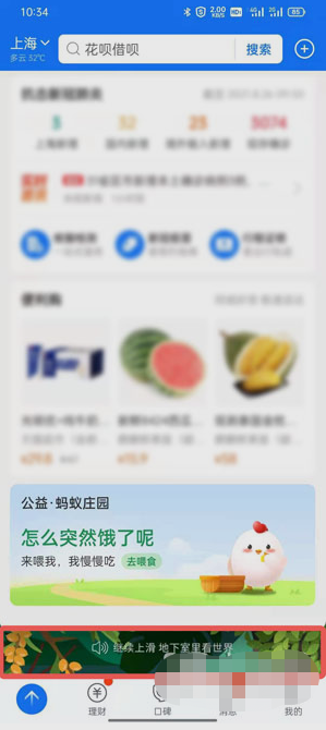 支付宝森林人格测试入口在哪