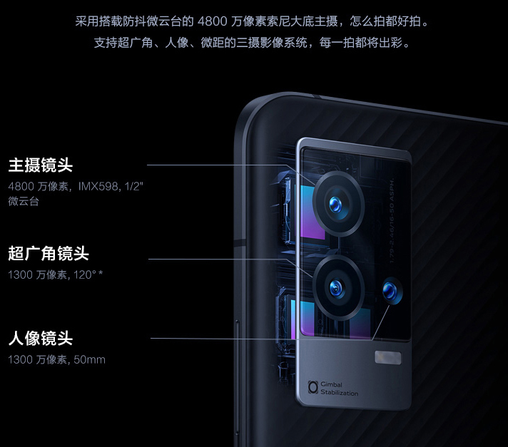 iqoo8有长焦镜头吗