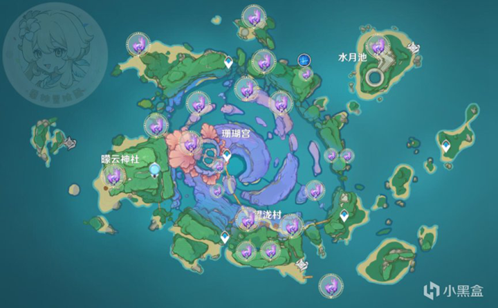 原神2.1雷神瞳一共有多少个