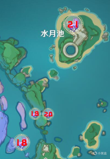 原神2.1雷神瞳有多少个？海祇岛/清籁岛雷神瞳位置分布图大全[多图]图片9