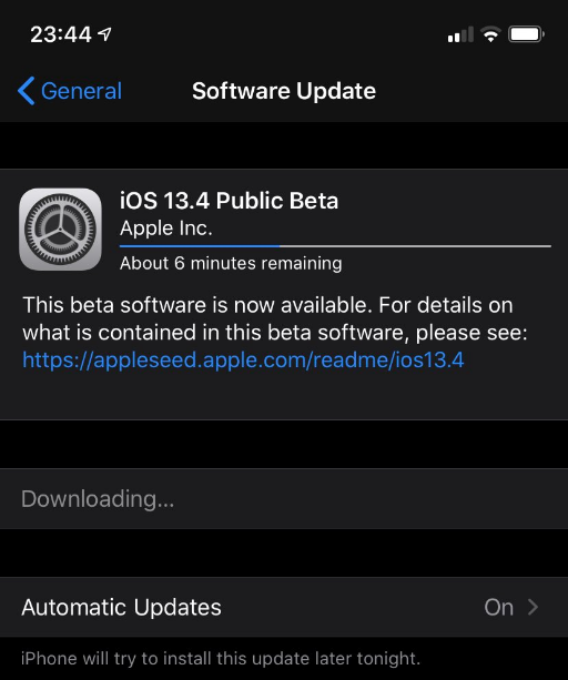 iOS13.4公测版更新了什么