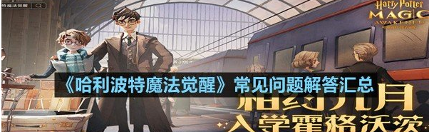 哈利波特魔法觉醒常见问题解答汇总