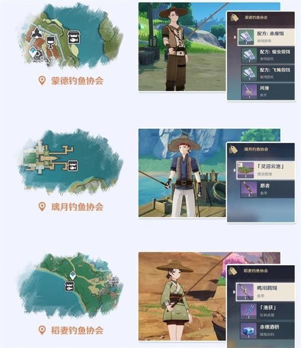 原神鱼饵合成材料一览表：最新鱼饵合成图纸汇总[多图]图片2