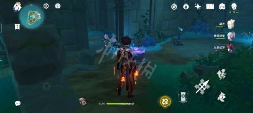 原神水月池解密继电石怎么放