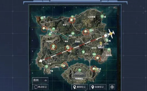 和平精英月球平台分布位置一览