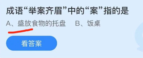 成语举案齐眉是什么意思
