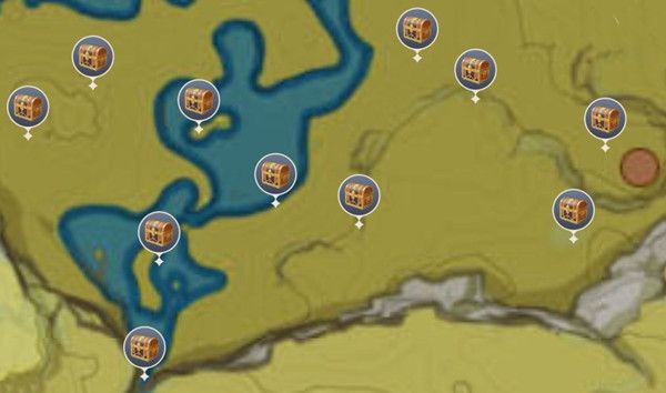 原神逐月符位置大全：三十个逐月符刷新点分享[多图]图片2