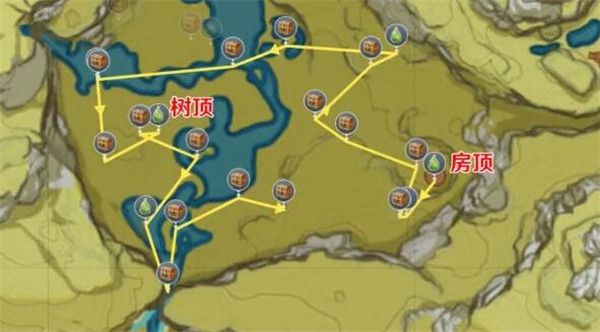 原神盤岩之路怎么完成100%收集？