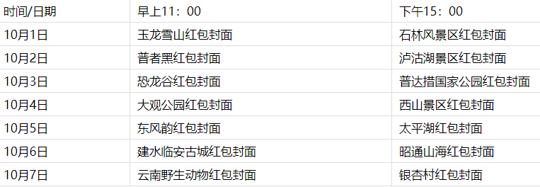 微信国庆节红包封面怎么领