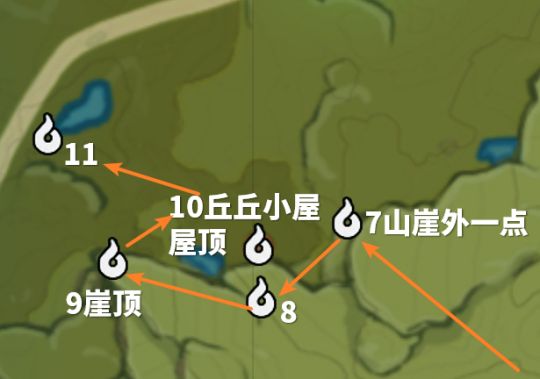 原神悠风之路逐月符位置大全：悠风之路逐月符玄月宝箱全收集攻略[多图]图片7