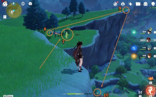 原神悠风之路逐月符位置大全：悠风之路逐月符玄月宝箱全收集攻略[多图]图片9