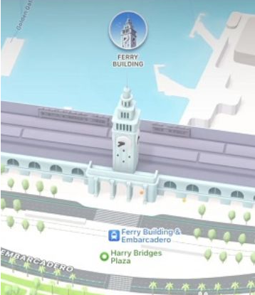 iOS15地图怎么看3D地球