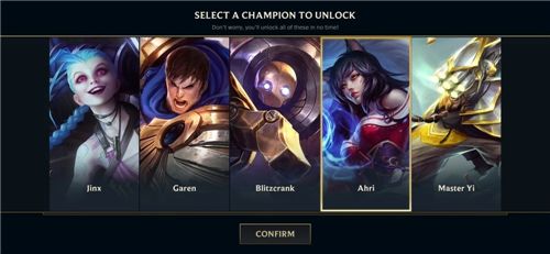 英雄联盟手游新手5选1选哪个好