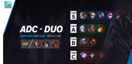 英雄联盟手游2.4d版本射手哪个好