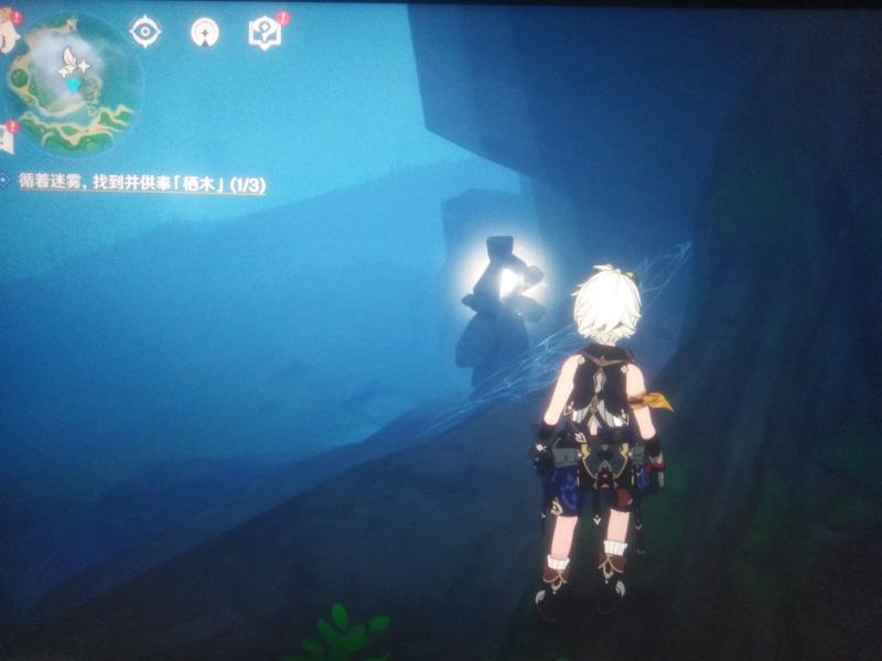 原神知比山水位下降解密攻略：知比山栖木羽毛水位下降方法[多图]图片2
