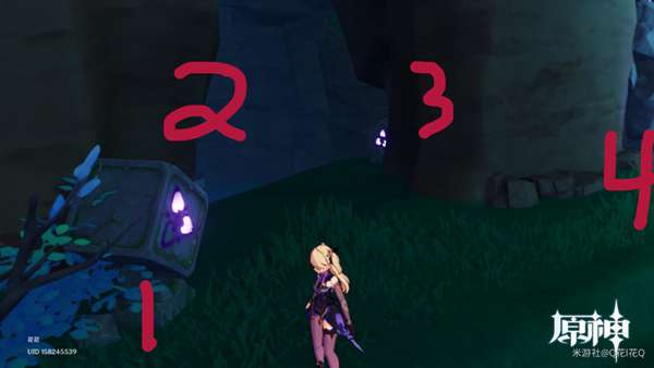 原神鹤观岛雷立方机关怎么解？鹤观岛八个雷立方机关解密攻略[多图]图片8