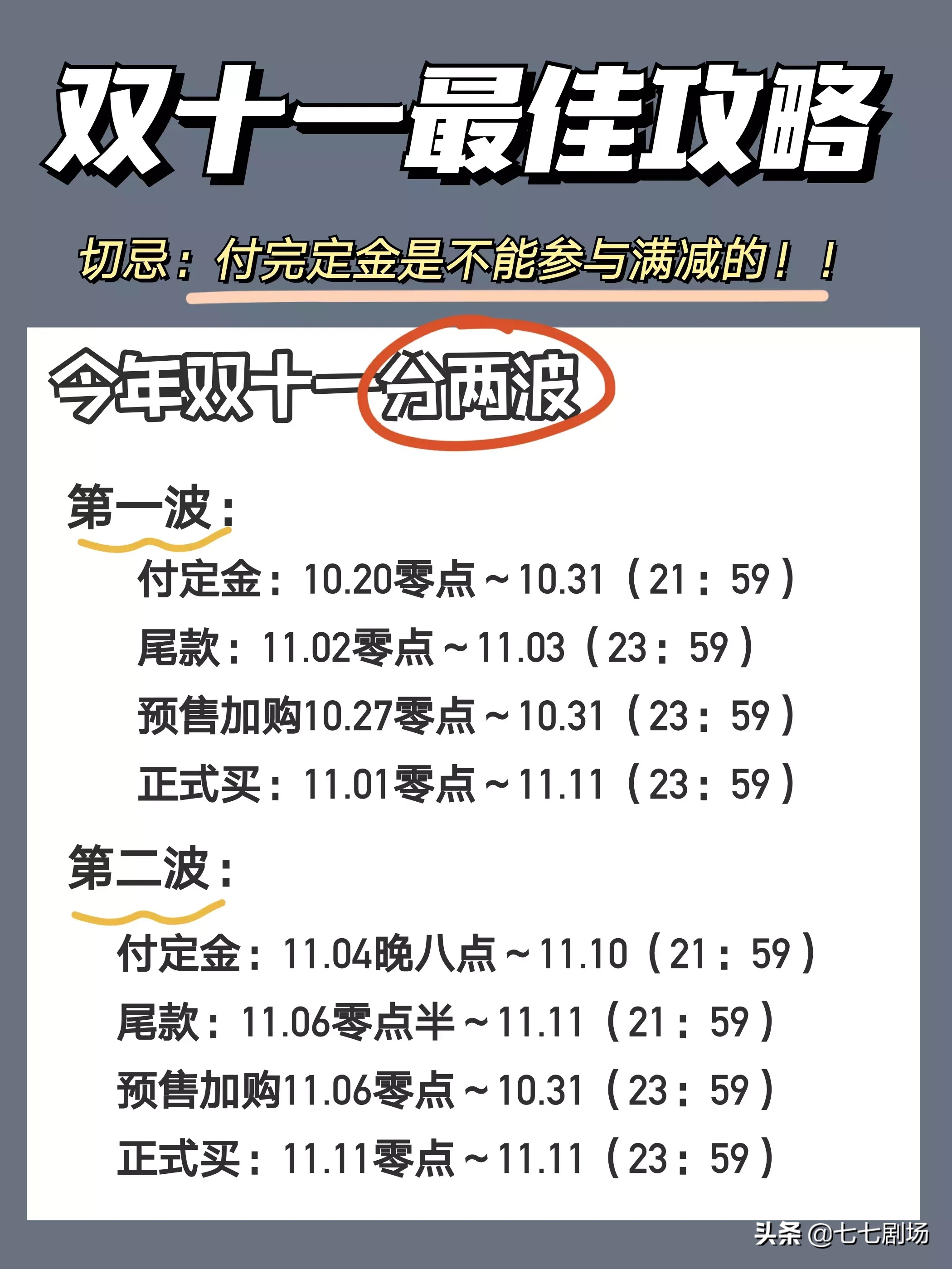 2021淘宝双十一跨店满减使用时间什么时候？
