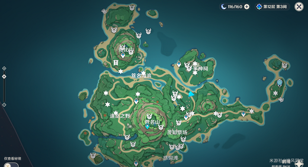 原神鹤观雕像在哪？鹤观雕像位置分布汇总[多图]图片1