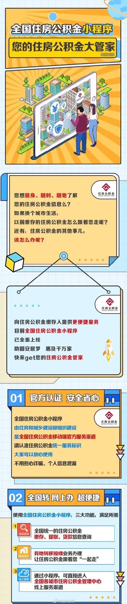 全国住房公积金小程序上线是真的吗？