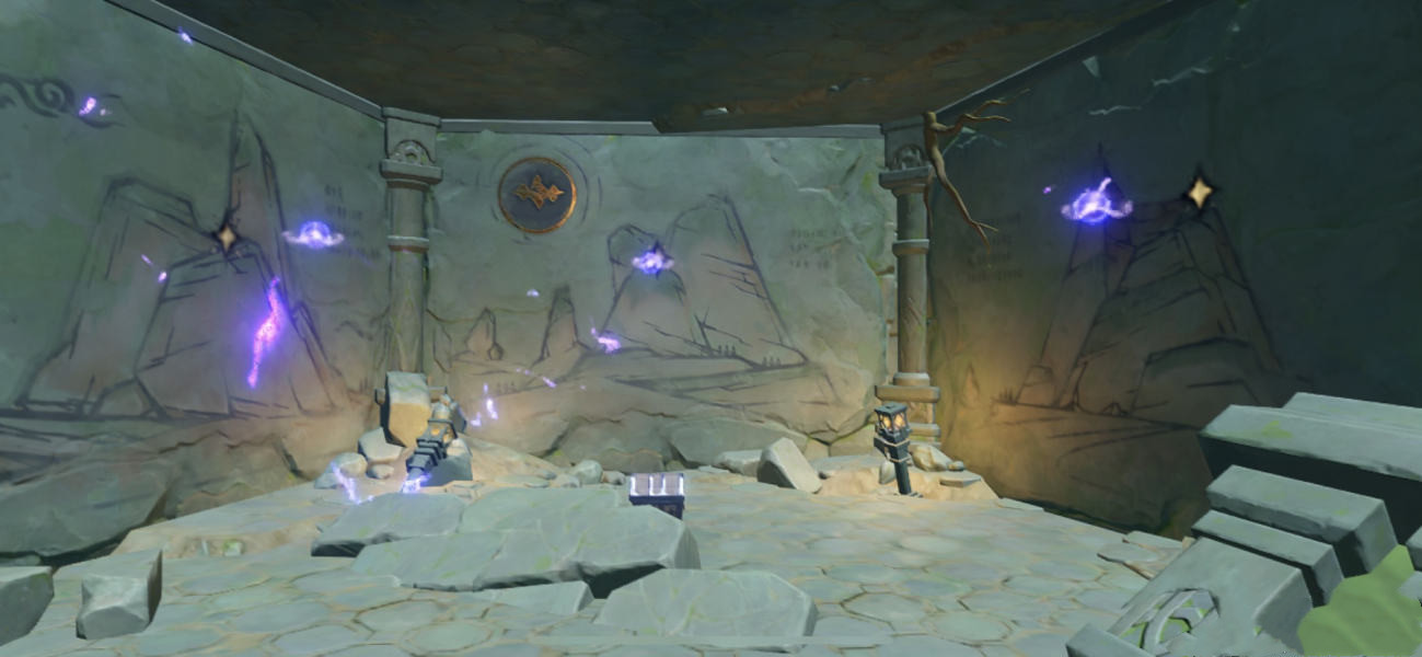 原神知比山壁画位置汇总：知比山壁画和雷灵宝箱位置大全[多图]图片6