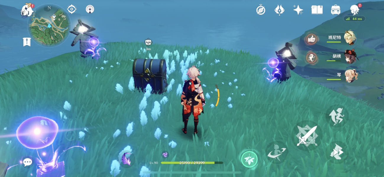 原神知比山壁画位置汇总：知比山壁画和雷灵宝箱位置大全[多图]图片10