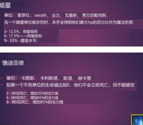 云顶之弈s6羁绊全览图：lol云顶之弈s6羁绊一览表[多图]图片9