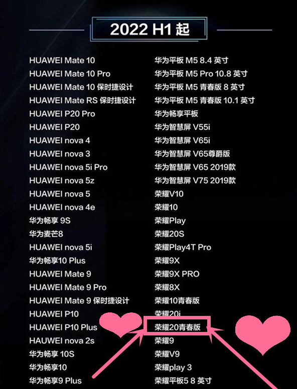 荣耀20青春版可以升级鸿蒙系统吗