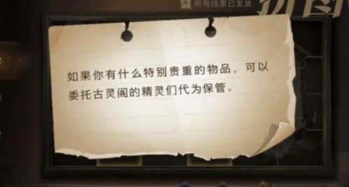 哈利波特如果你有什么特别贵重物品可以委托古灵阁的精灵们