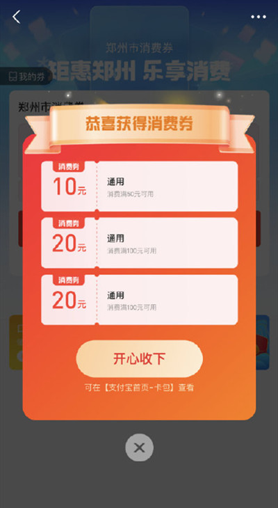 支付宝郑州消费券怎么用？郑好办消费券使用规则说明[多图]图片2