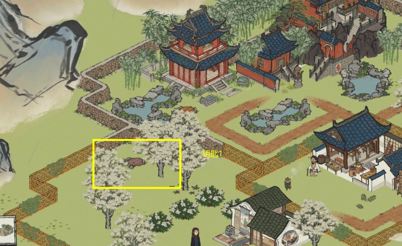 江南百景图长相思宝箱位置在哪？长相思宝箱钥匙位置分布大全[多图]图片4