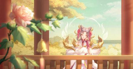 王者荣耀嫦娥拒霜思皮肤背景故事介绍：嫦娥化身芙蓉花灵守望故人[多图]图片1