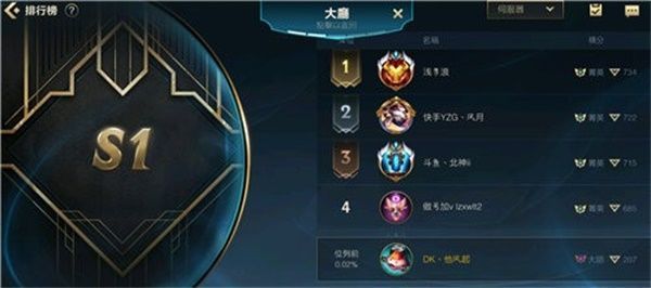 英雄联盟手游王者段位需要满足什么条件？