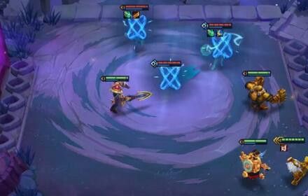 金铲铲之战双城之战冰霜魔女第二关怎么过？S6冰霜魔女第二关通关站位图[多图]图片2