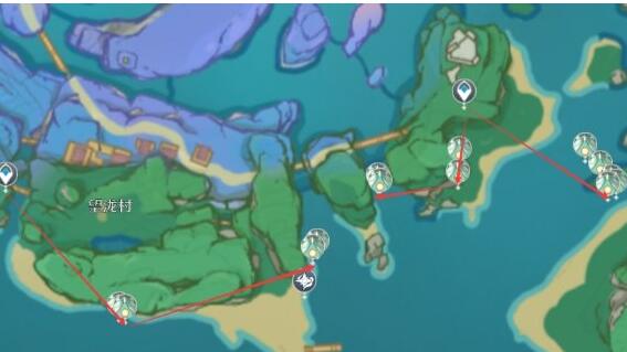 原神2.3浮游干核收集路线