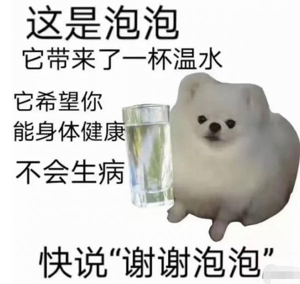 谢谢泡泡是什么梗？
