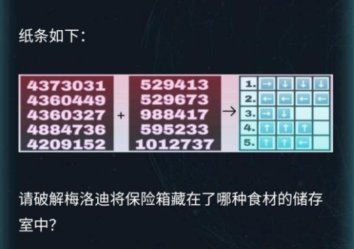 犯罪大师被藏的秘密答案是什么