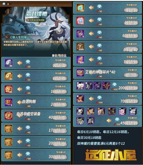 剑与远征霜封馈赠攻略：霜封馈赠路线走法推荐[多图]图片1