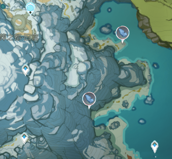 原神2.3星银矿石采集路线一览：寻找五十份星银矿石任务攻略[多图]图片3