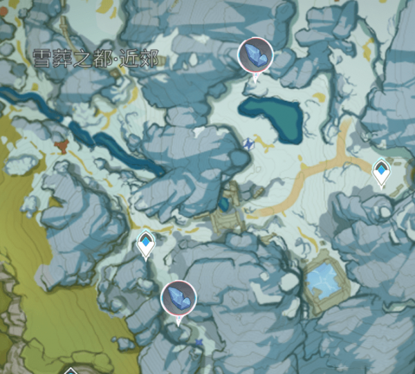 原神2.3星银矿石采集路线一览：寻找五十份星银矿石任务攻略[多图]图片5
