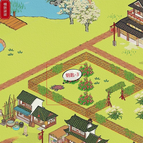 江南百景图松江探险华亭重彩钥匙位置一览