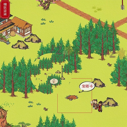 江南百景图松江探险华亭重彩宝箱位置一览