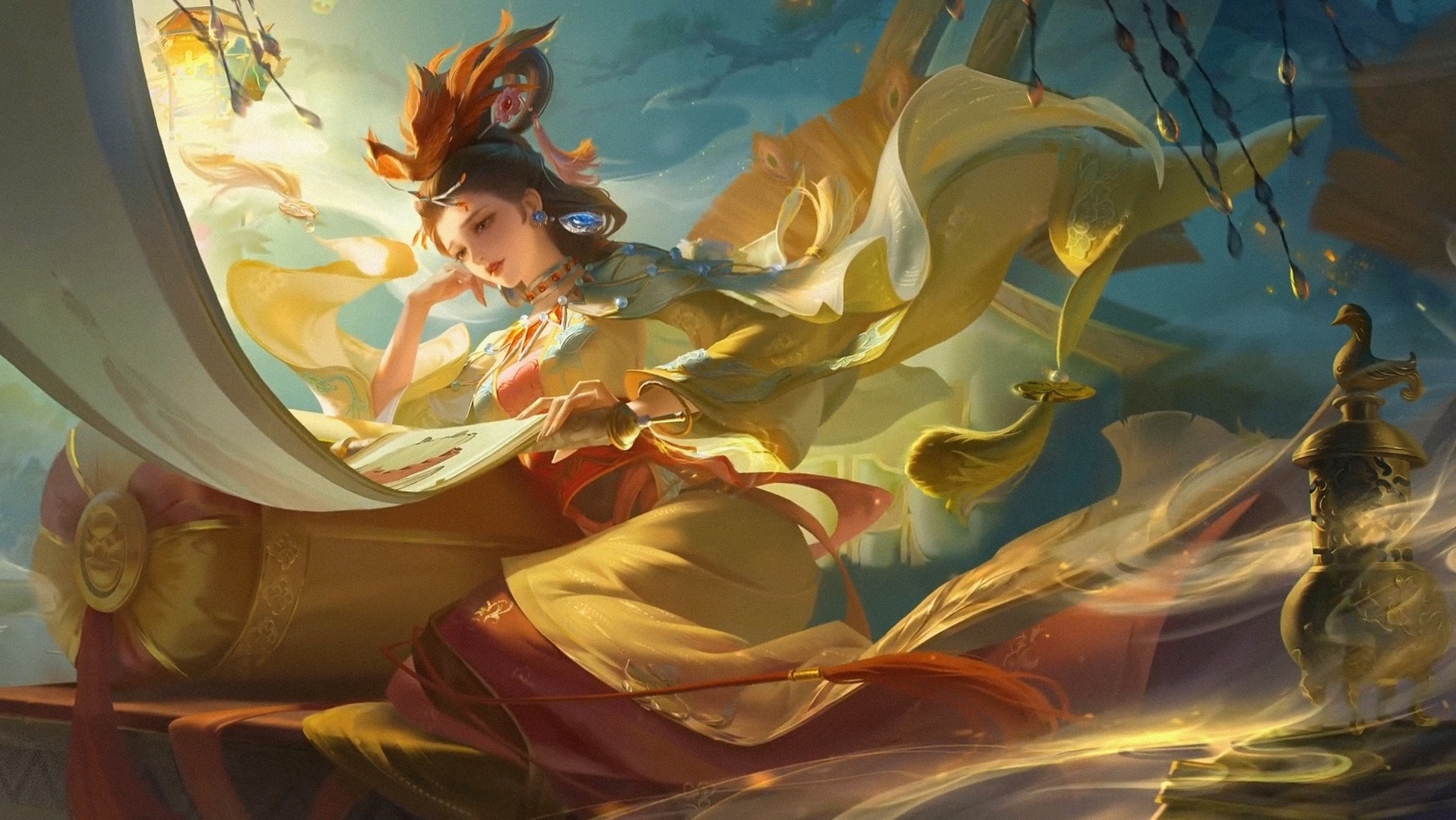 王者荣耀甄姬女儿国国王皮肤技能特效怎么样