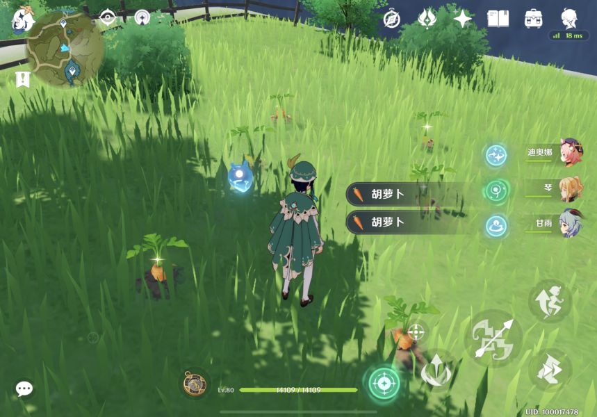 原神胡萝卜在哪里采集2.3？2.3百货奇货第四日胡萝卜立本位置一览[多图]图片5