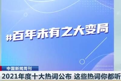 2021年度十大热词是什么