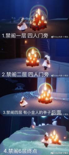 光遇1月7日每日任务 大蜡烛堆位置一览