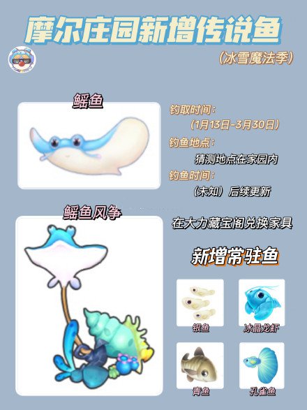 摩尔庄园鳐鱼在哪钓？