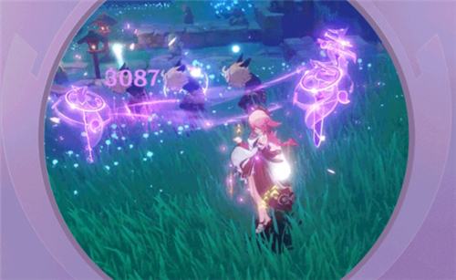 原神八重神子杀生樱锁面板吗