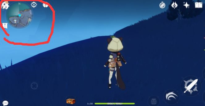 向北方向的缺角跑