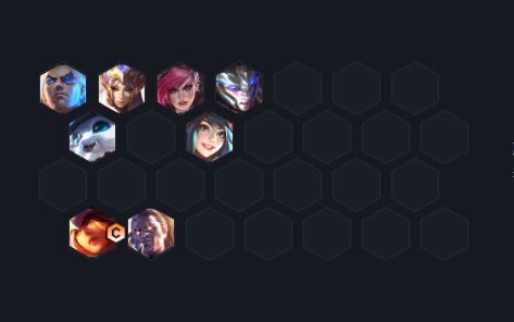 云顶之弈s6.5海克斯强袭希维尔站位